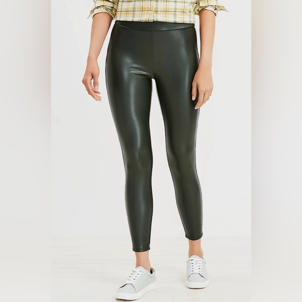 New Loft Faux Leather Leggings